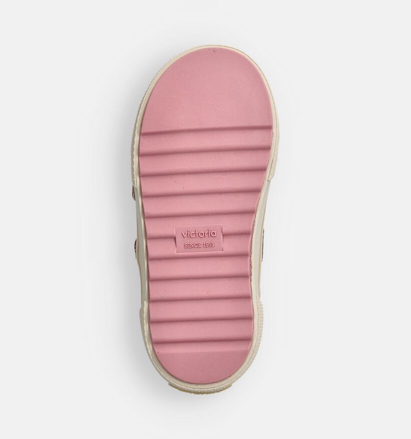 Victoria Tribu Tiras Metalizado Roze Velcroschoenen voor meisjes (363041)