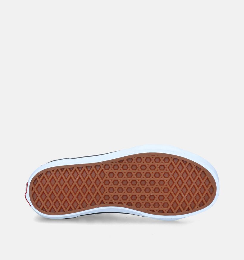 Vans Filmore YT Baskets de skate en Rouge pour filles, garçons (336503)