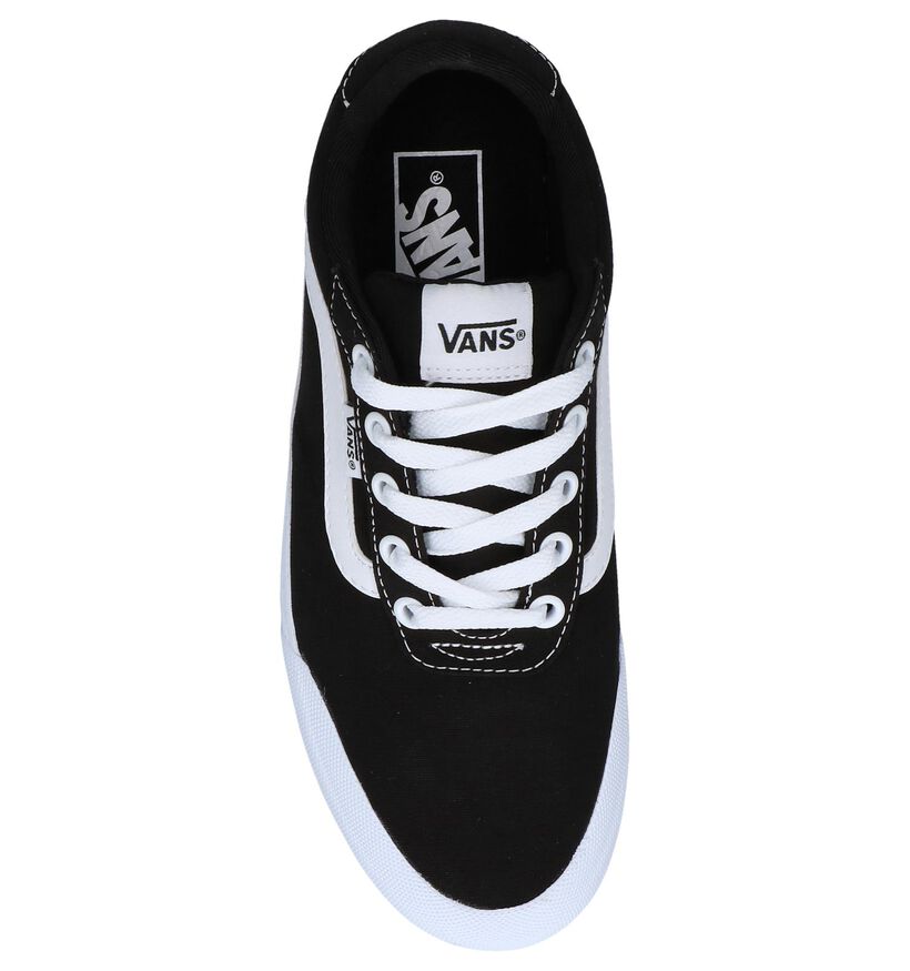 Zwarte Skateschoenen Vans Palomar in stof (246303)