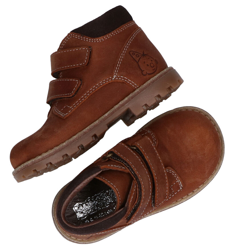 Bumba Chaussures hautes en Cognac en nubuck (283014)