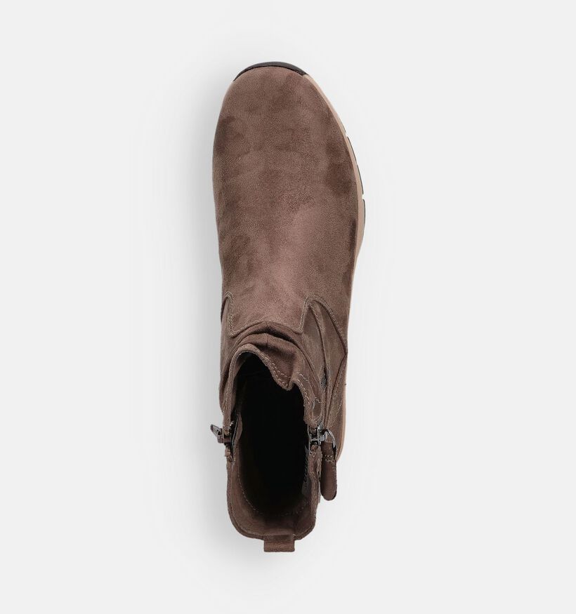 Jana Bottines plates en Marron pour femmes (362907)