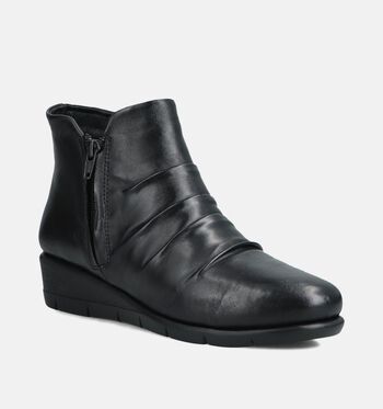 Hush Puppies Enkellaarsjes Zwart