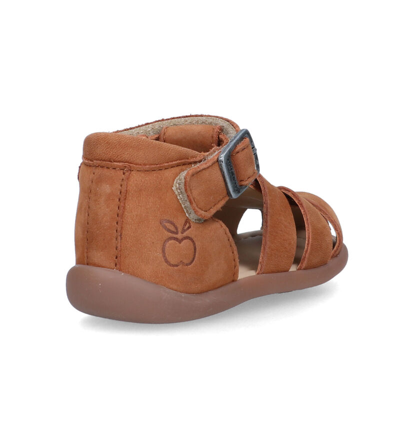 Pom d'Api Stand Up Papy Sandales pour bébé en Bleu pour garçons (338017)