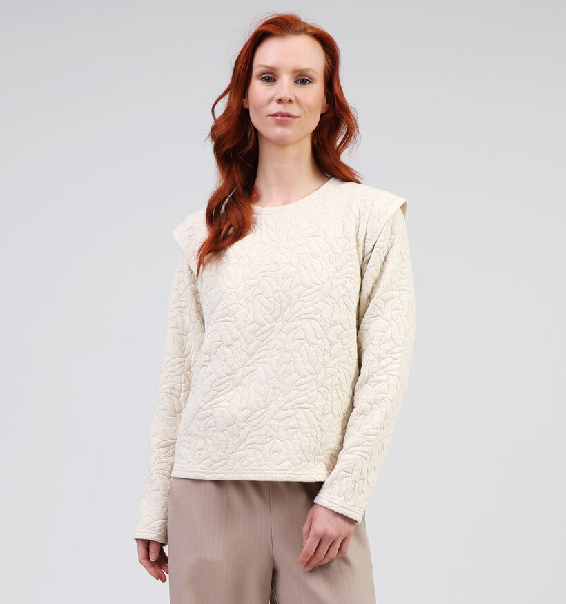 Vila Esmeralda Beige Sweater voor dames (353028)