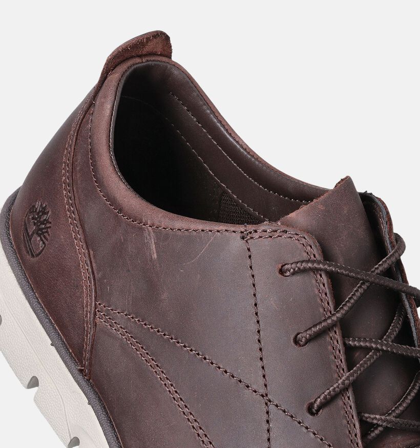 Timberland Bradstreet Low Chaussures classiques en Brun foncé pour hommes (354560) - pour semelles orthopédiques