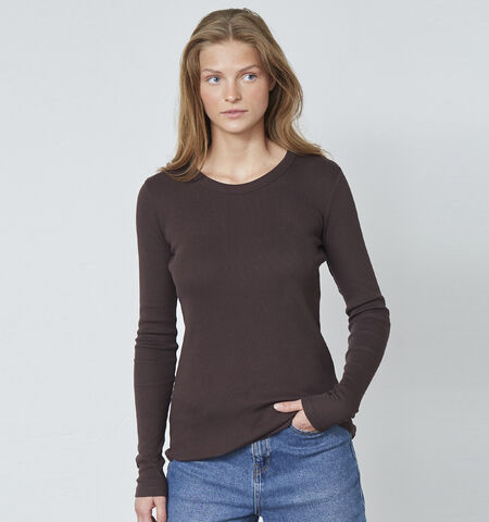 Sisters Point T-shirts Marron/Bordeaux
