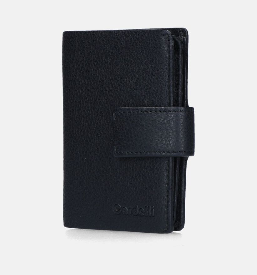 Euro-Leather Porte-cartes en Noir pour hommes (348798)