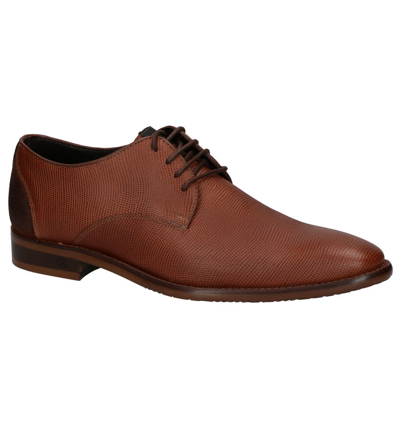 Ambiorix Danny Chaussures Habillées en Marron en cuir (263243)