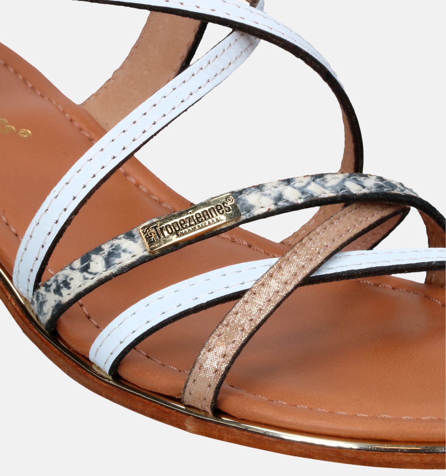 Sandales hot sale tropeziennes dorees