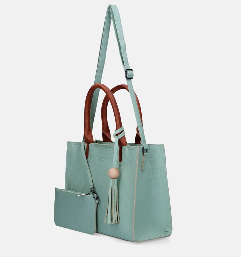 Signatur Groene Handtas voor dames (373453)