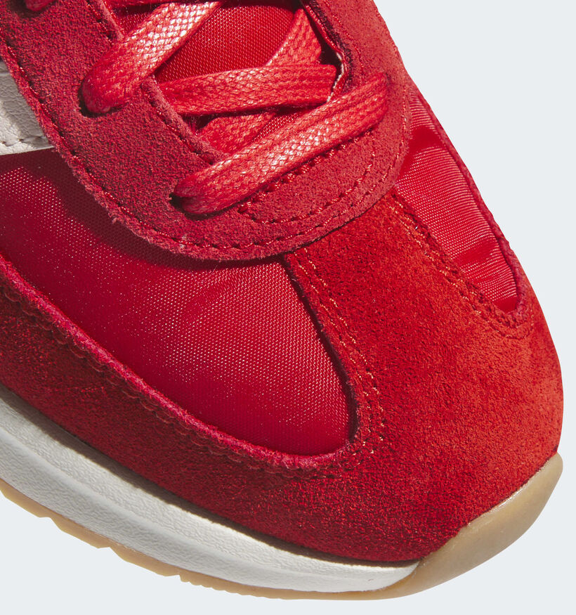 adidas Run 72 Baskets en Rouge pour femmes (343381)