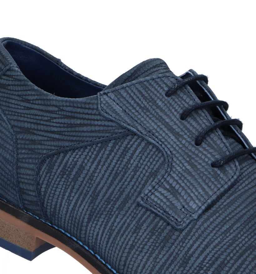 Bullboxer Chaussures classiques en Bleu pour hommes (331811) - pour semelles orthopédiques