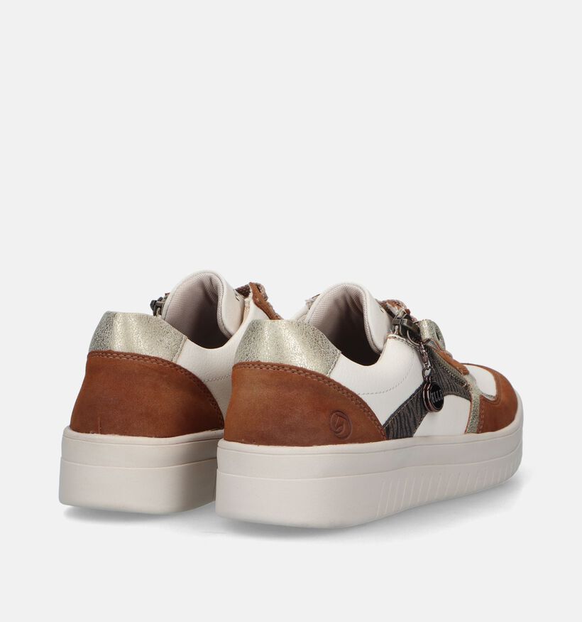 Remonte Witte Sneakers voor dames (351212) - geschikt voor steunzolen
