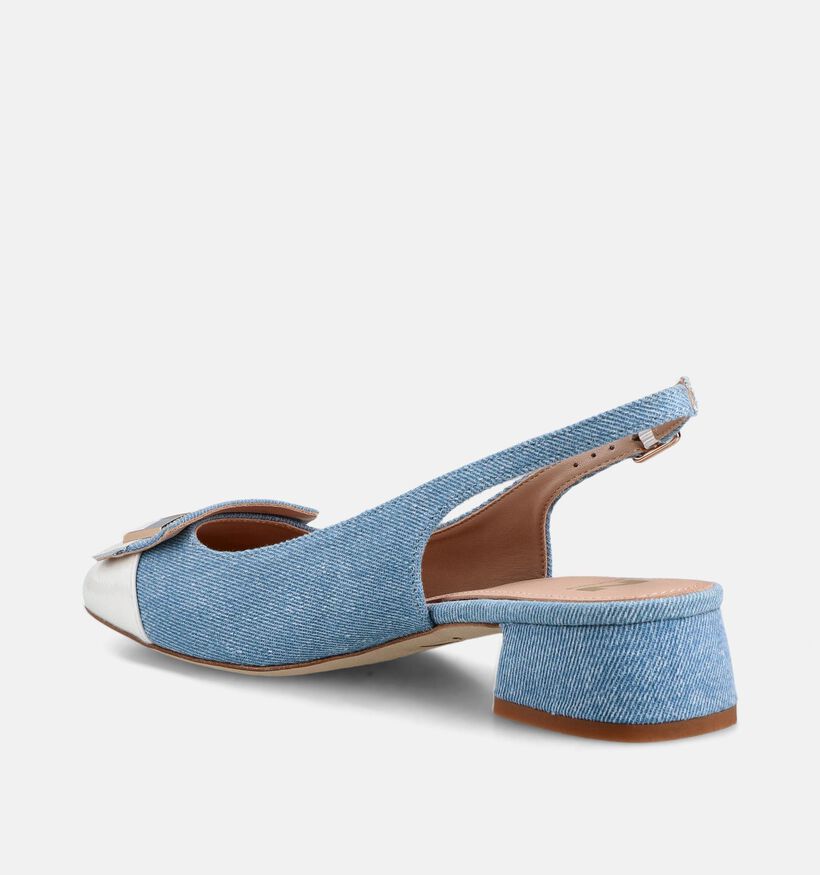 Nathan-Baume Escarpins slingback en Bleu clair pour femmes (372244)