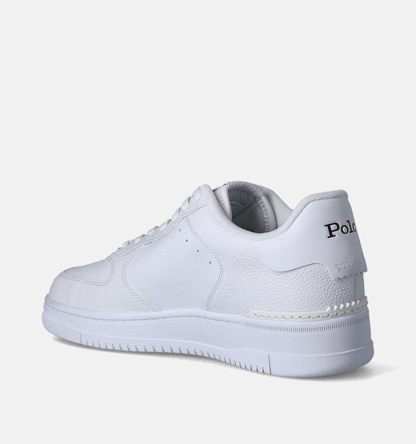 Polo Ralph Lauren Mastercourt Baskets en Blanc pour hommes (351982)