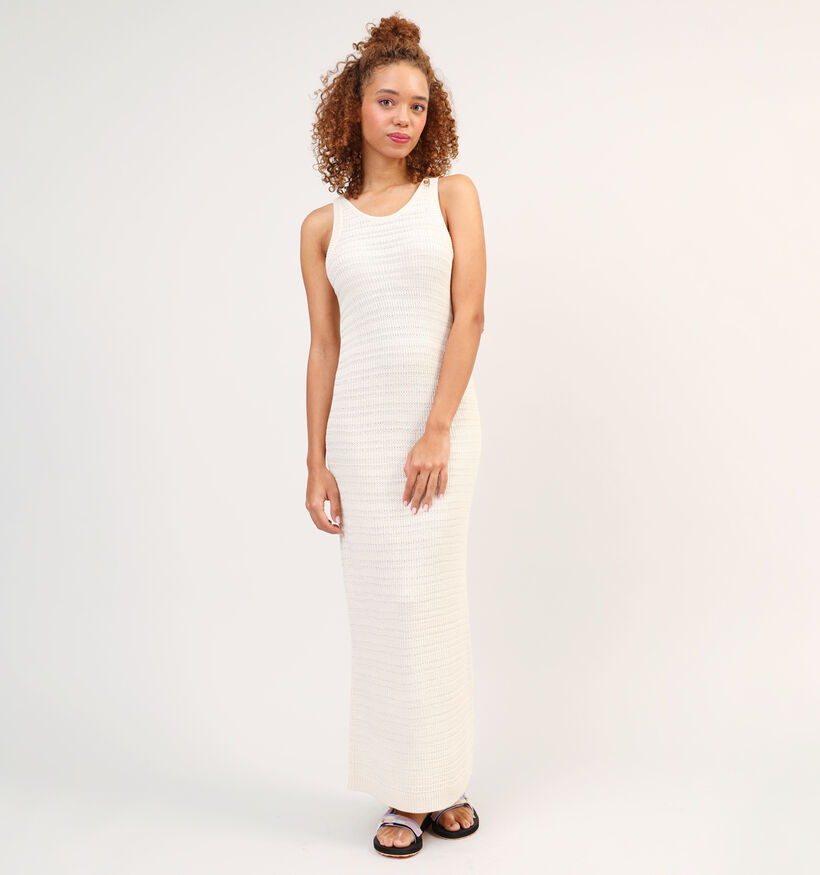 Vila Margot Robe maxi en Beige (328932)