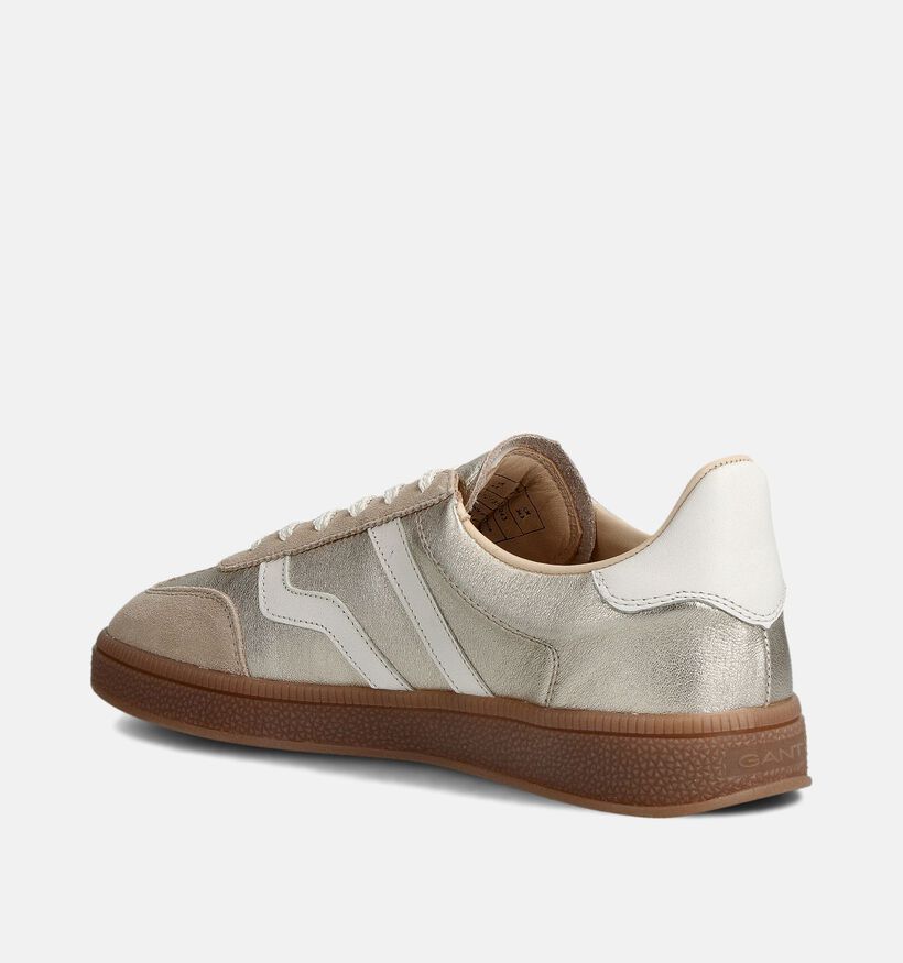 Gant Cuzima Baskets en Or/Blanc pour femmes (360999) - pour semelles orthopédiques