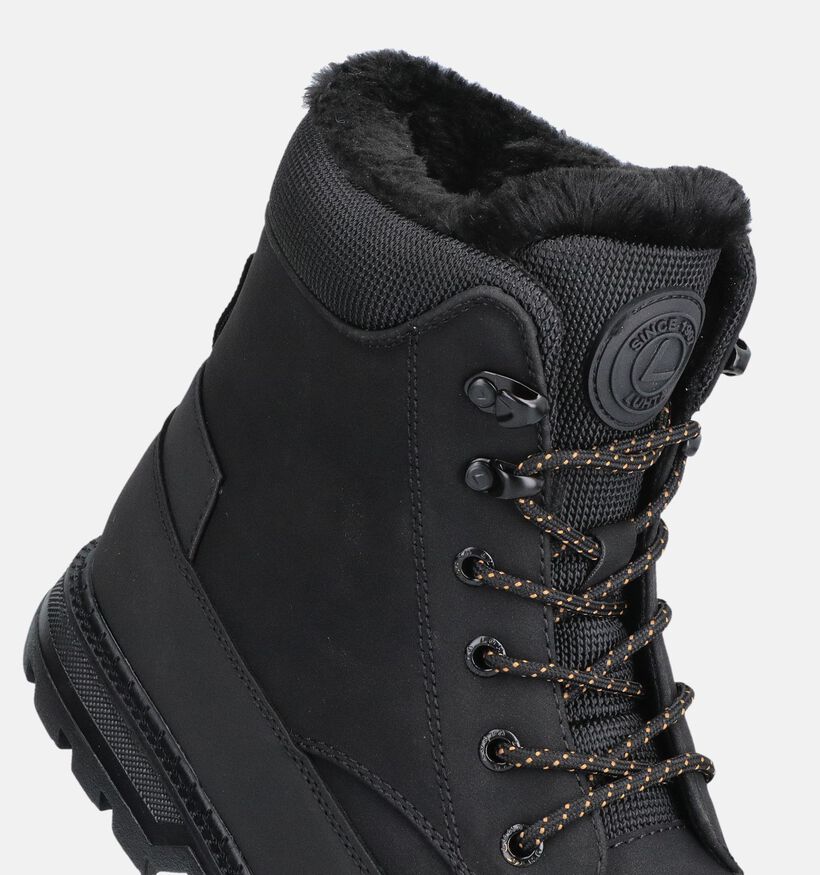 Luhta Reilu MR Boots &agrave; lacets en Noir pour hommes (378600) - pour semelles orthop&eacute;diques