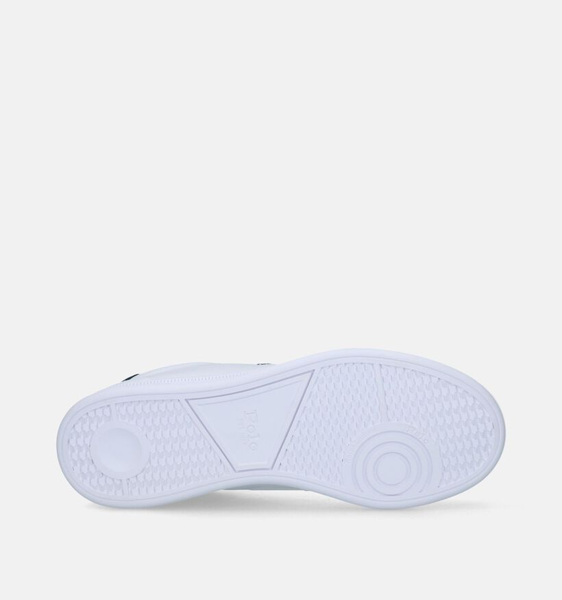 Polo Ralph Lauren HRT Court Chaussures à lacets en Blanc pour hommes (345961)