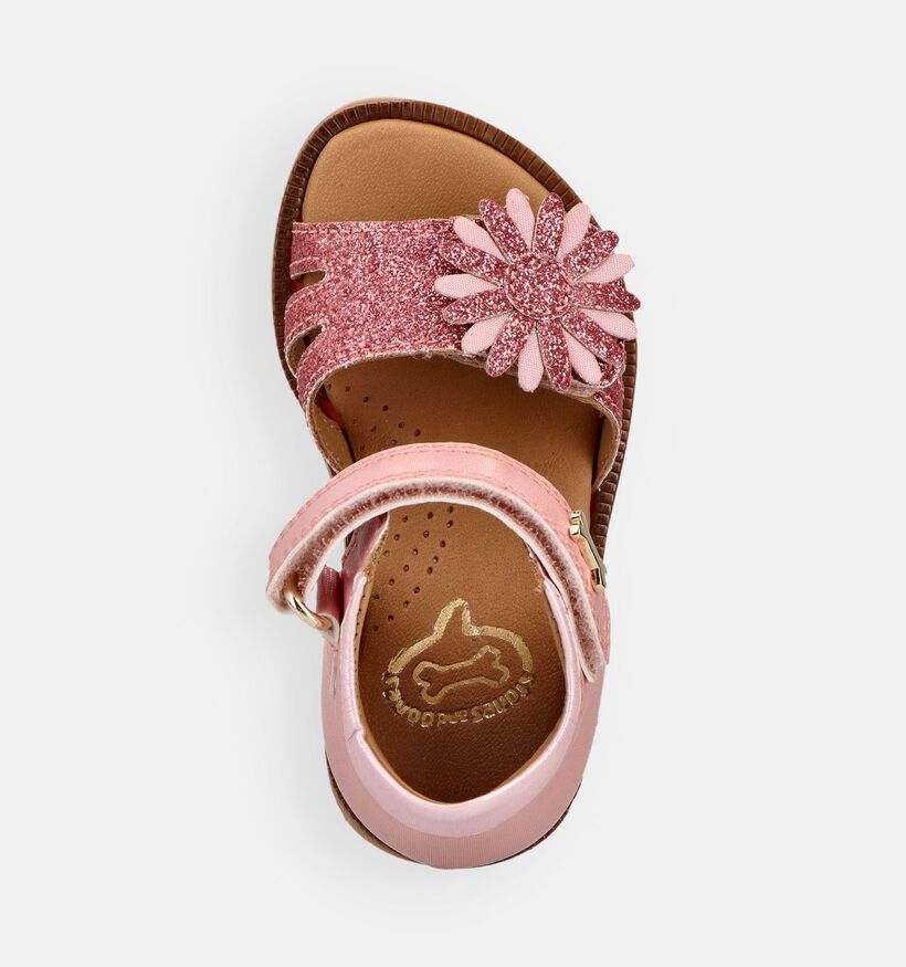 STONES and BONES Sandales pour b&eacute;b&eacute; en Rose pour filles (369615)