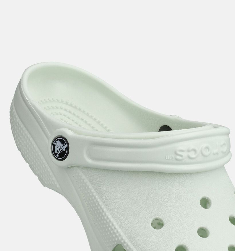 Crocs Classic Pastelgroene Slippers voor dames (369978)