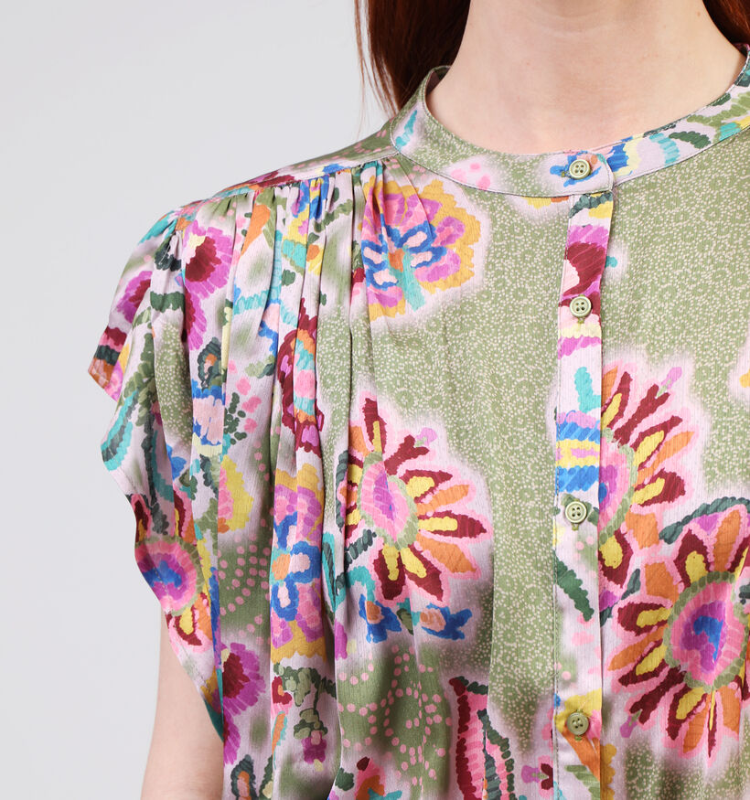 Rue Mazarine Nellie Blouse en Vert pour femmes (357944)