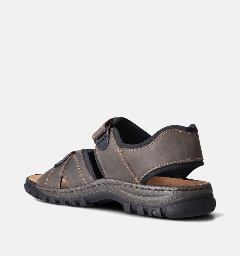 Rieker Sandales en Marron pour hommes (354832)