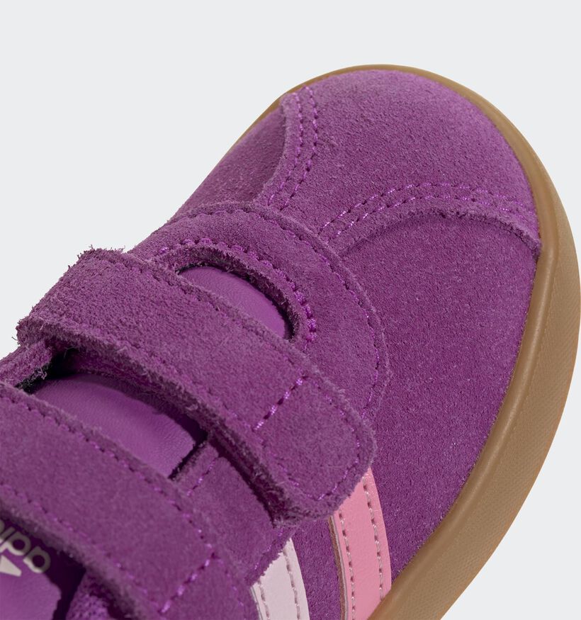 adidas Court 3.0 Paarse Sneakers voor meisjes (350137)