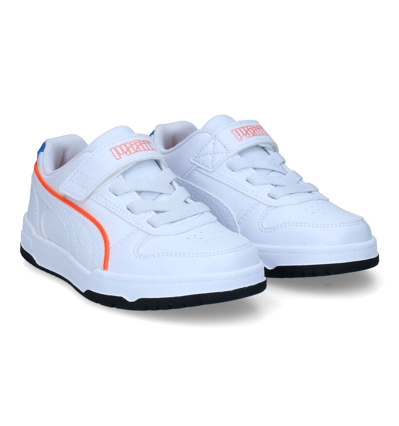 Puma RBD Game Baskets en Blanc en simili cuir (311275)