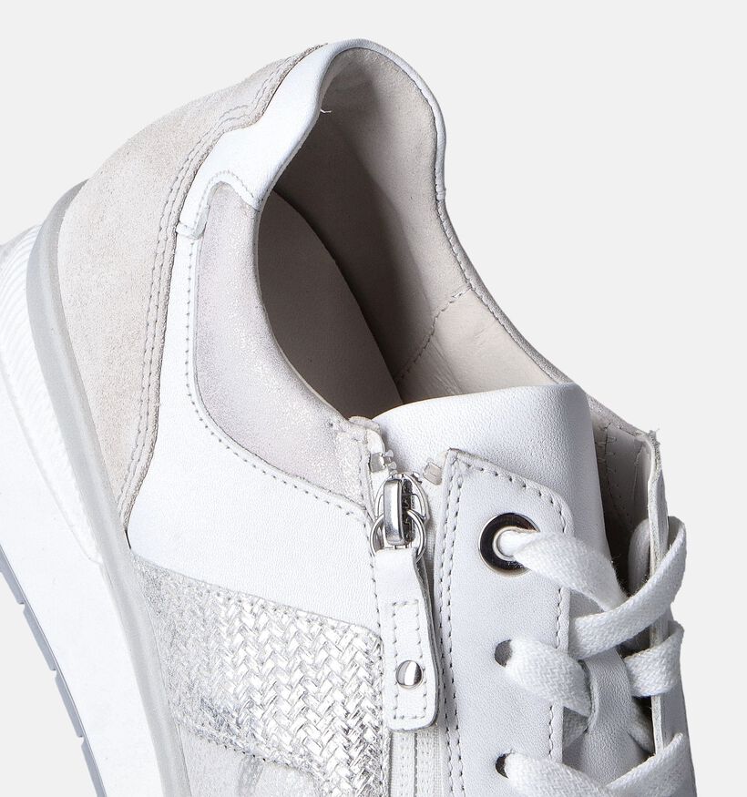 Gabor Witte Sneakers voor dames (356666) - geschikt voor steunzolen