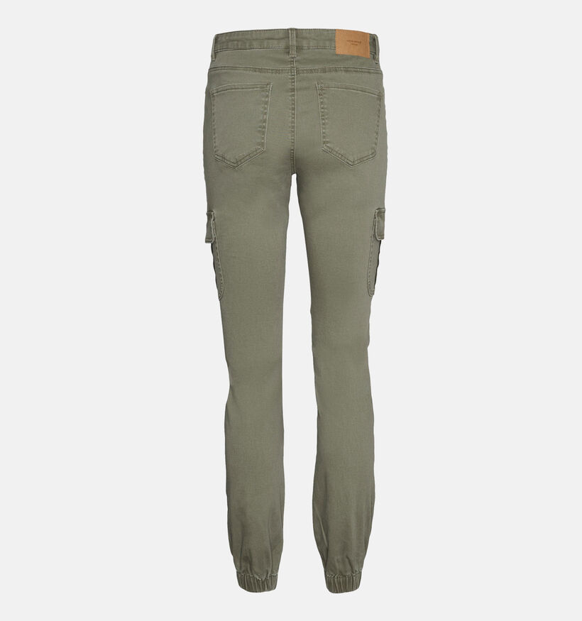 Vero Moda Ivy MR Ankle Cargo Pantalon en Vert Kaki L30 pour femmes (328949)