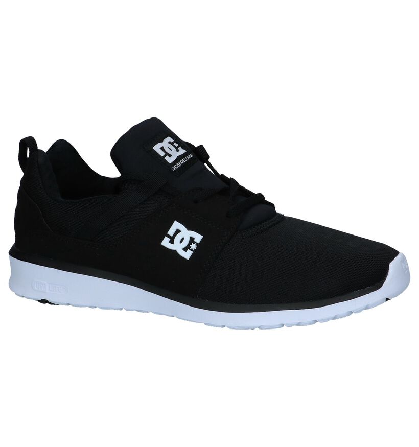 DC Shoes Baskets slip-on en Noir en textile (223625)