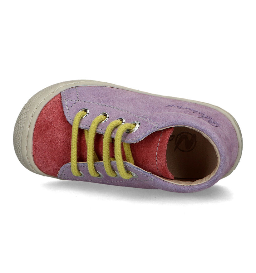 Naturino Cocoon Suede Camel Babyschoenen voor meisjes (339404)