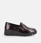 Solemade Noa Donkerbruine Mocassins voor dames (380010) - geschikt voor steunzolen