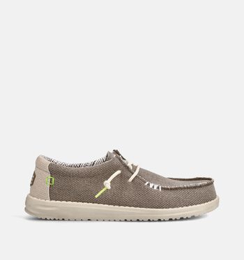 HEYDUDE Lage schoenen Taupe/Blauw/Groen