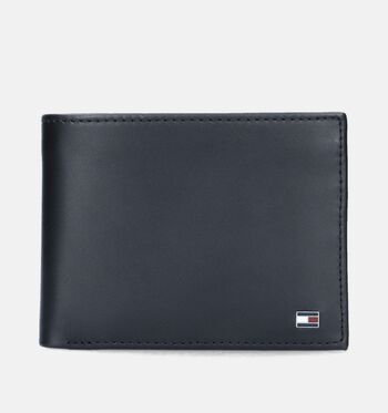 Tommy Hilfiger Portemonnees Zwart/Cognac
