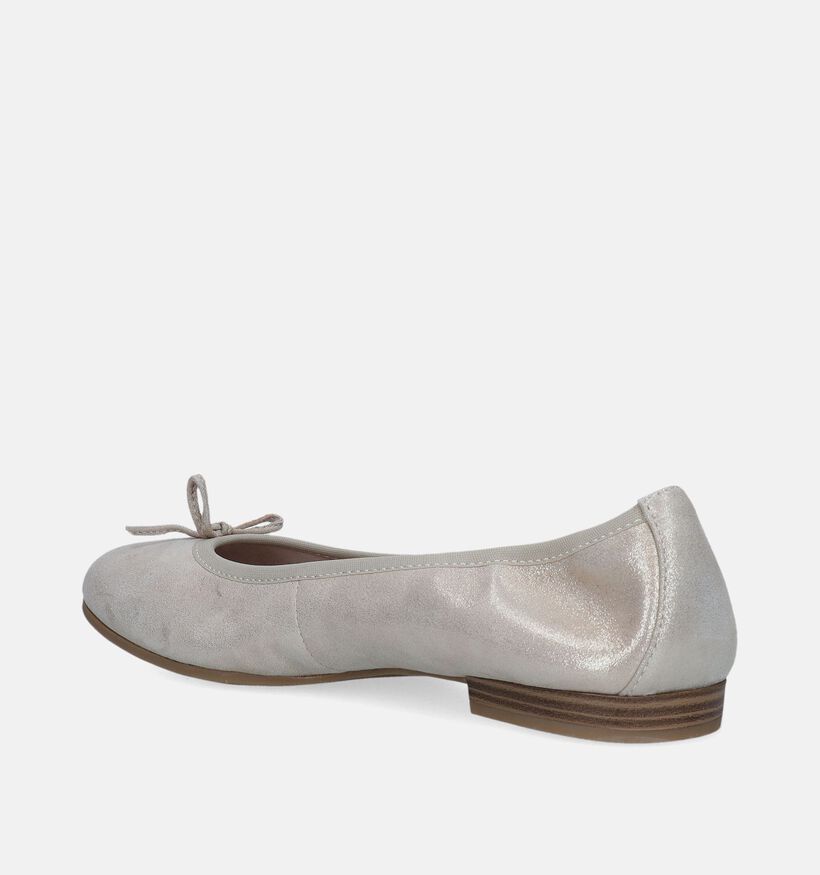 Tamaris Ballerines en Or pour femmes (336002)