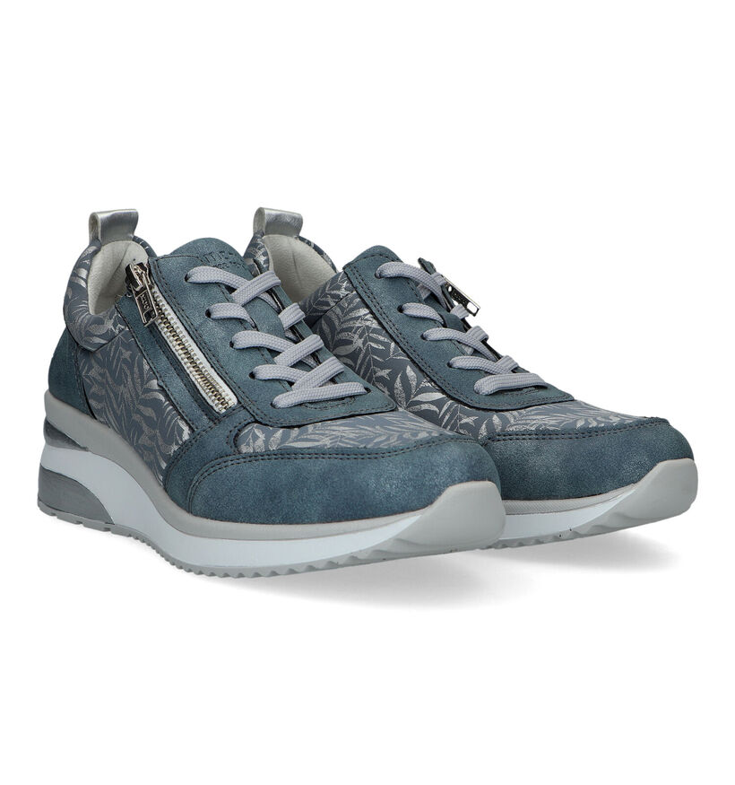 Remonte Blauwe Sneakers voor dames (320238) - geschikt voor steunzolen