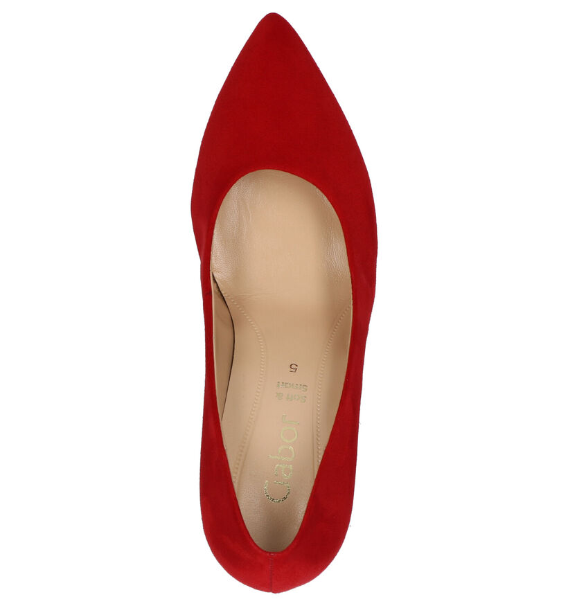 Gabor Soft & Smart Rode Pumps in stof (271512)