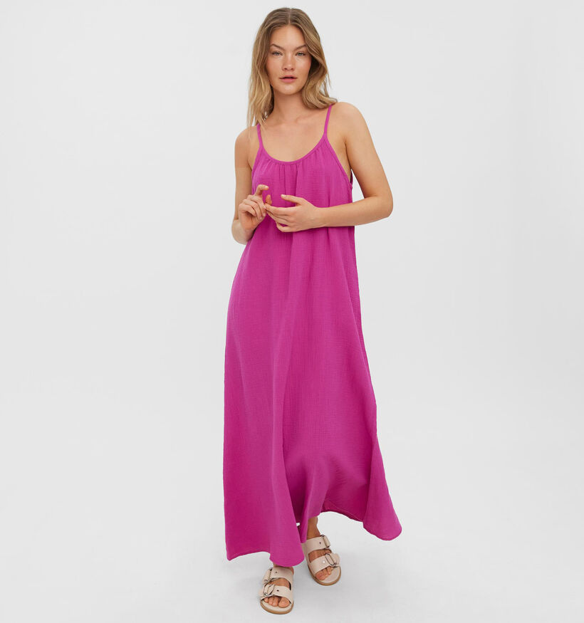 Vero Moda Natali Fuchsia Jurk (318570)