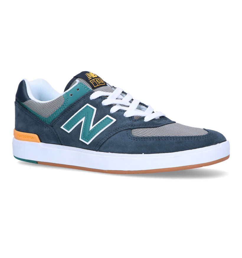 New Balance CT 574 Baskets en Bleu pour hommes (319204) - pour semelles orthopédiques