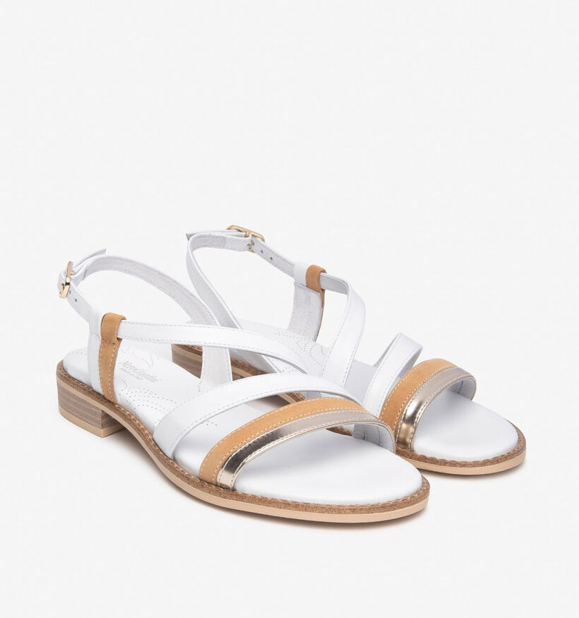 NeroGiardini Sandales plates en Blanc pour femmes (356020)