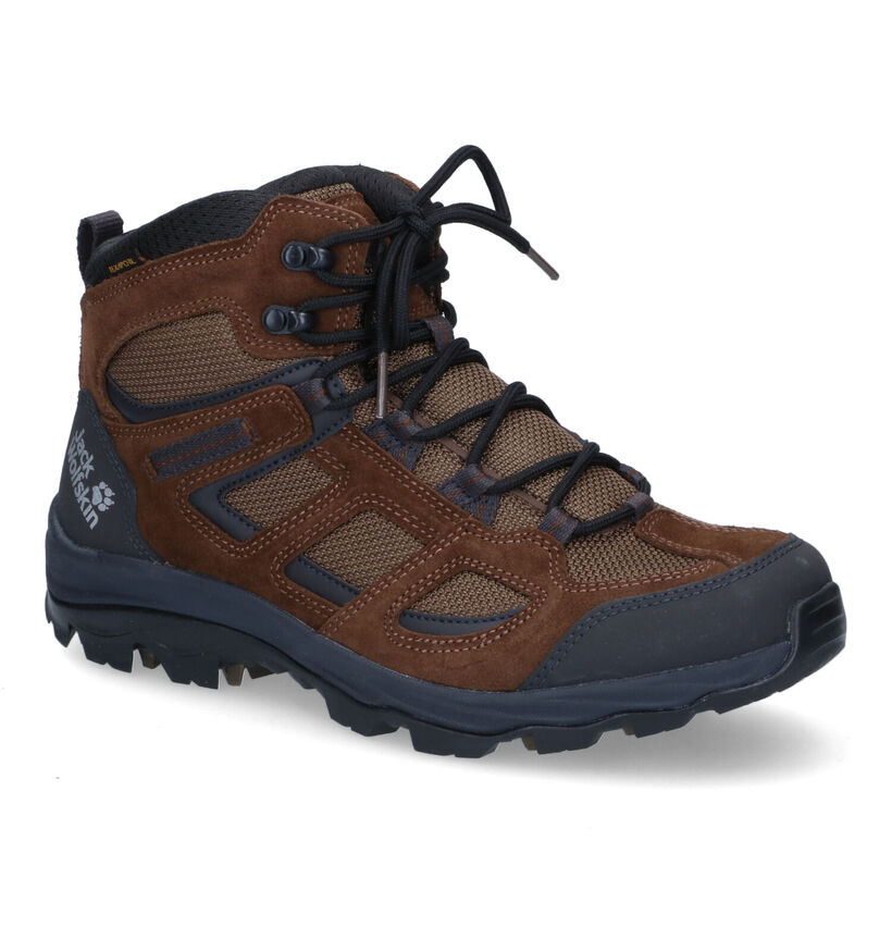 Jack Wolfskin Vojo 3 Texapore Chaussures de marche en Brun pour hommes (302186) - pour semelles orthopédiques