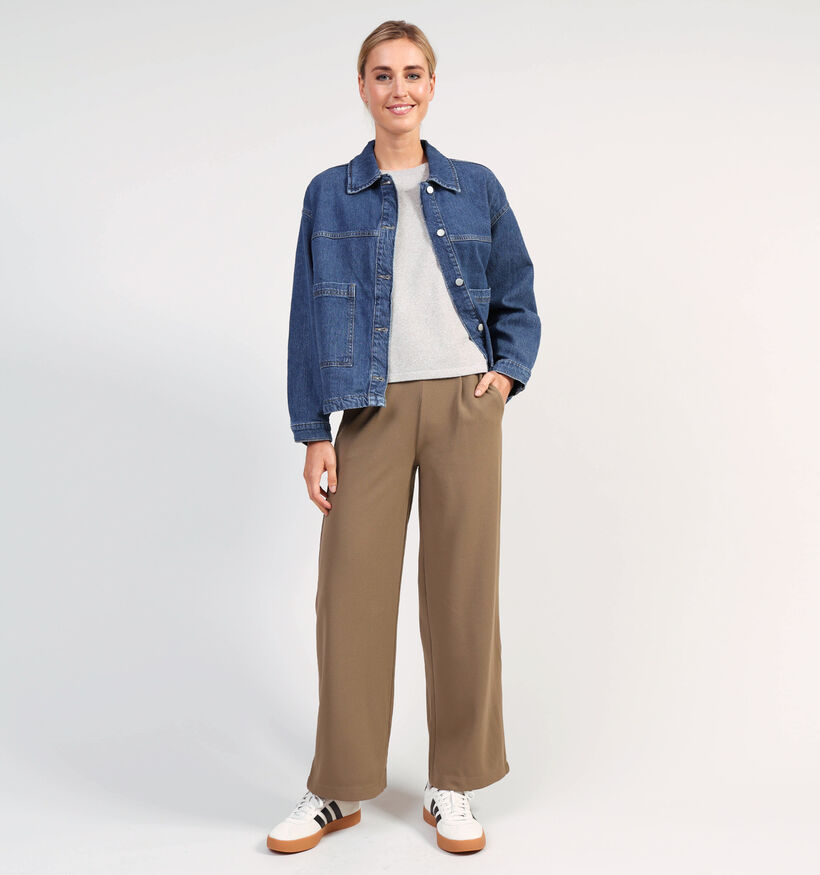 Vila Jaf Denim Jacket Veste en Jean Courte en Bleu pour femmes (361342)