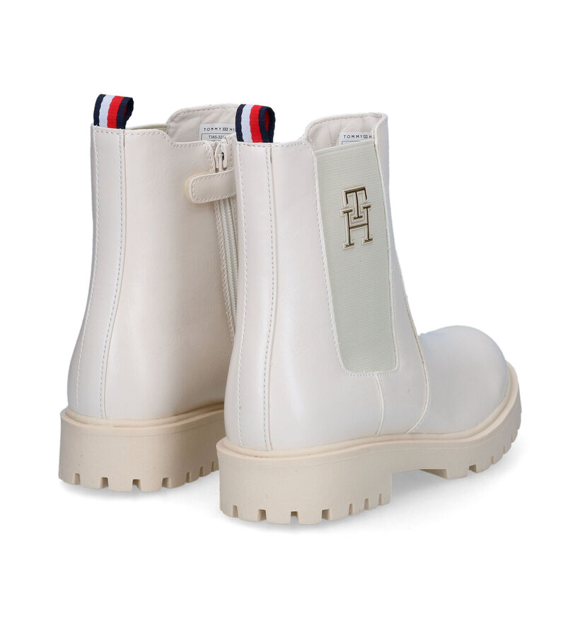 Tommy Hilfiger Ecru Chelsea Boots voor meisjes (314495)