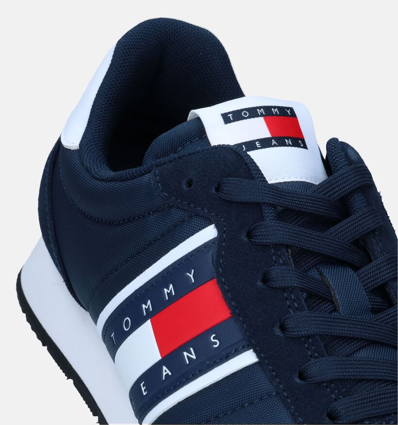 Tommy Hilfiger TJM Runner Casual Ess Baskets en Bleu pour hommes (334092) - pour semelles orthopédiques