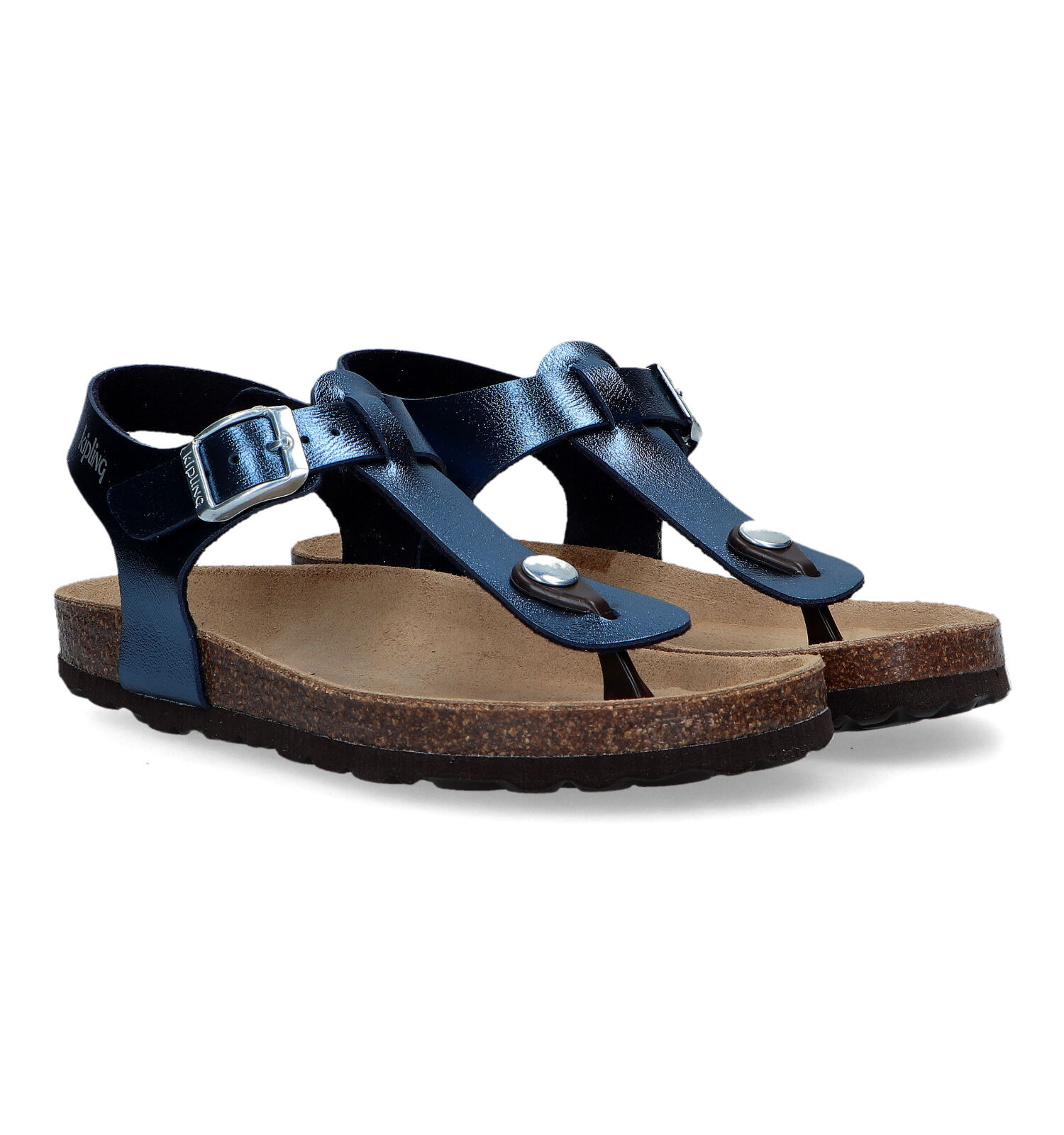 Kipling Maria Blauwe Sandalen Meisjes Sandalen Online op TORFS.BE