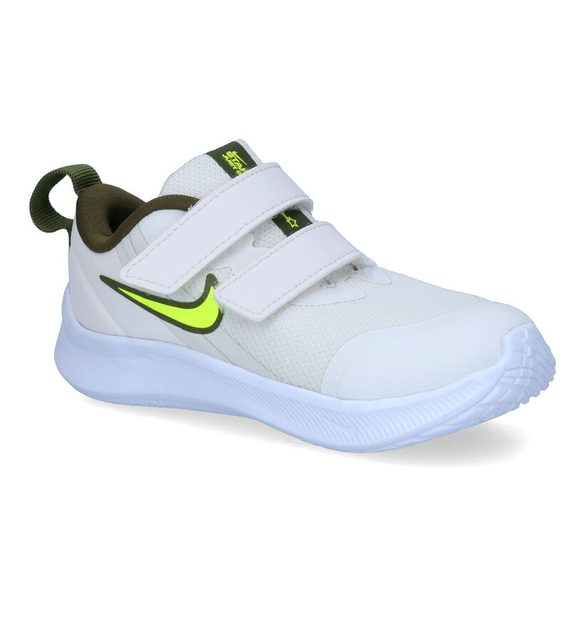 Nike Star Runner 3 TD Beige Sneakers in kunstleer (316259)