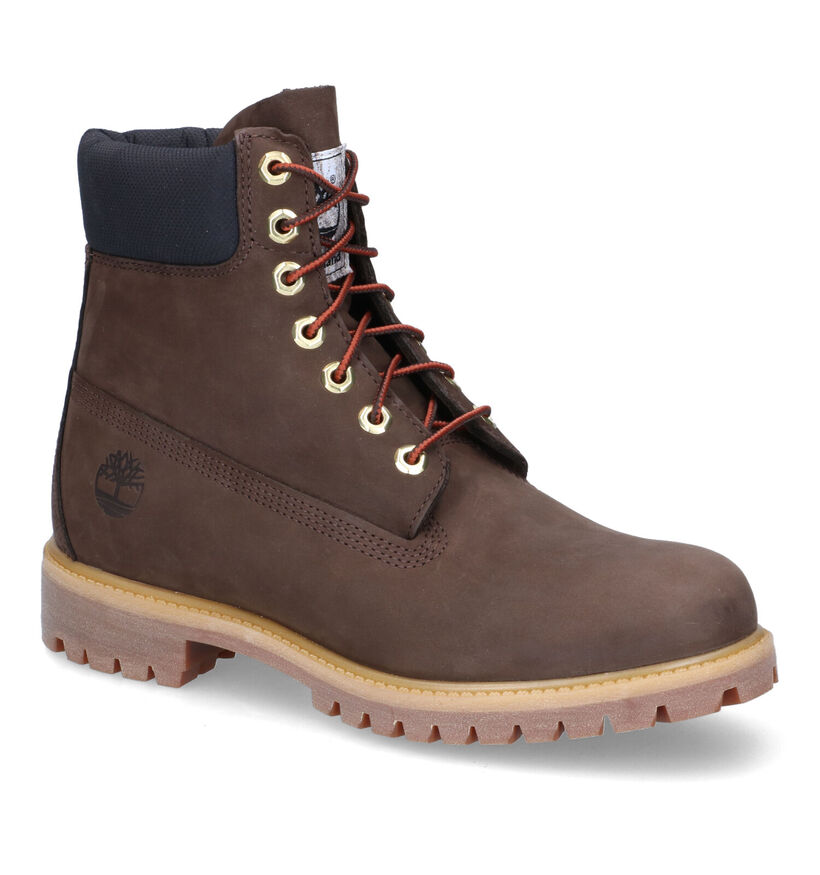 Timberland 6 inch Premium Gele Bottines voor heren (328644) - geschikt voor steunzolen