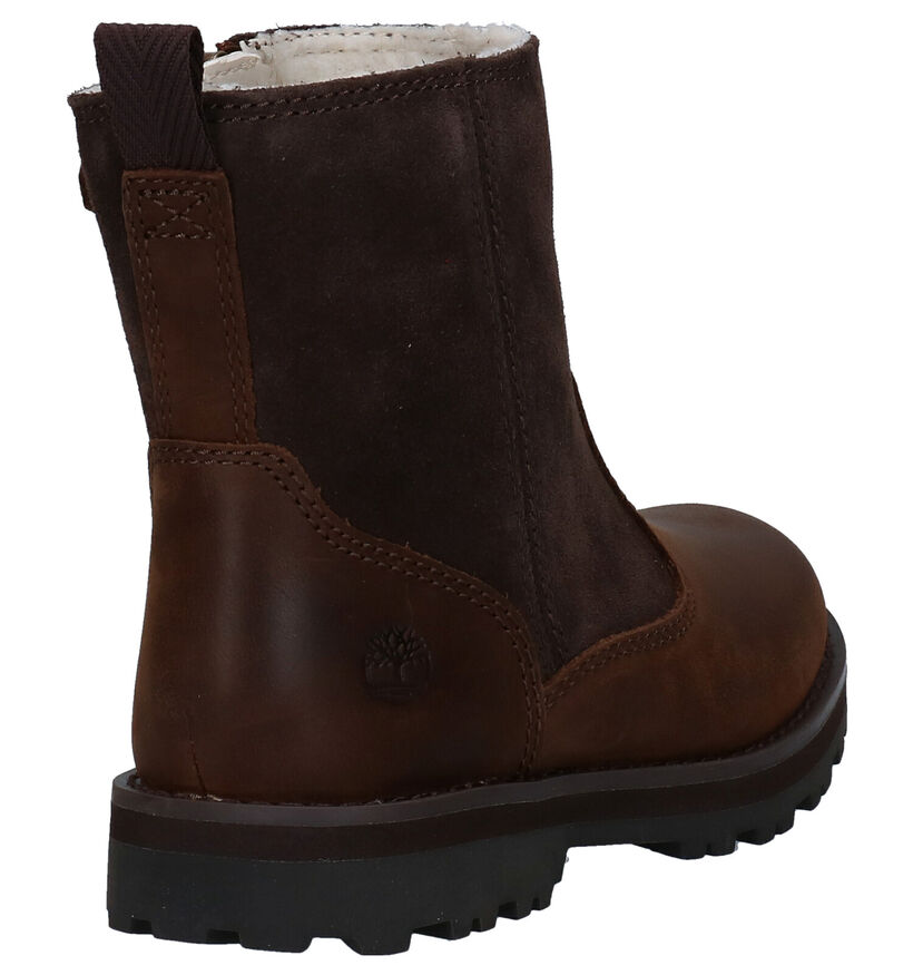 Timberland Courma Kid Chelsea Warm Lined Bruine Boots voor jongens (293777) - geschikt voor steunzolen